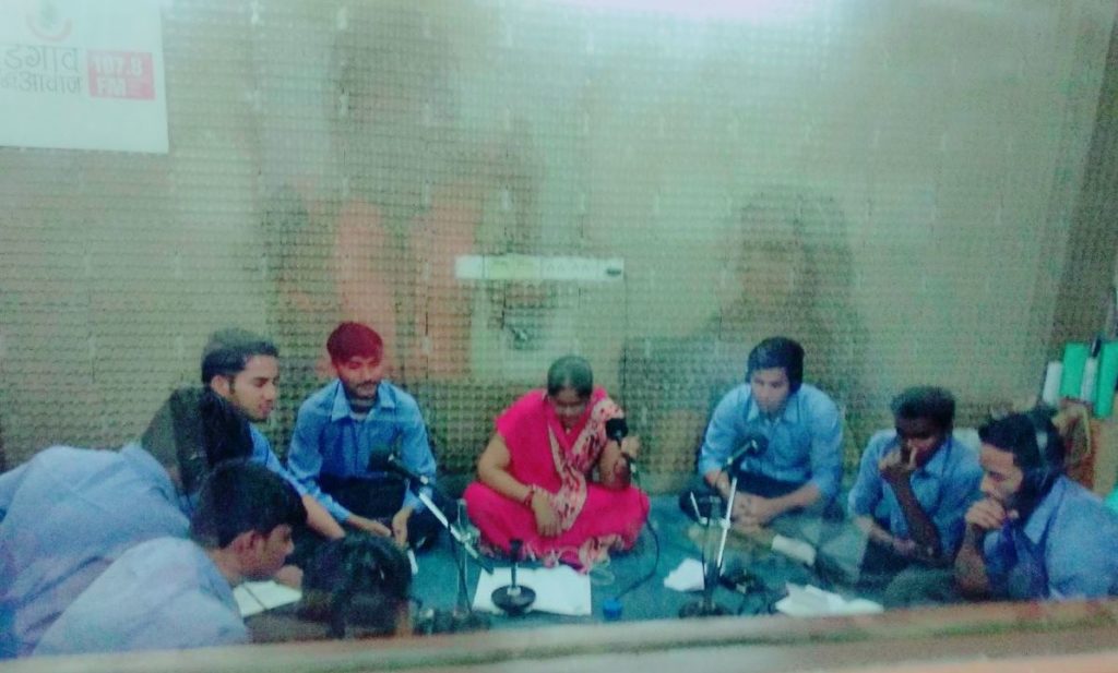 Class XII on Save Environment at “Gurgaon ki Awaaz”