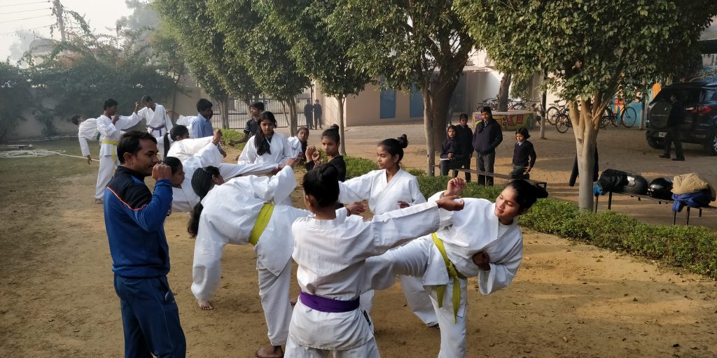 Self-defence coaching