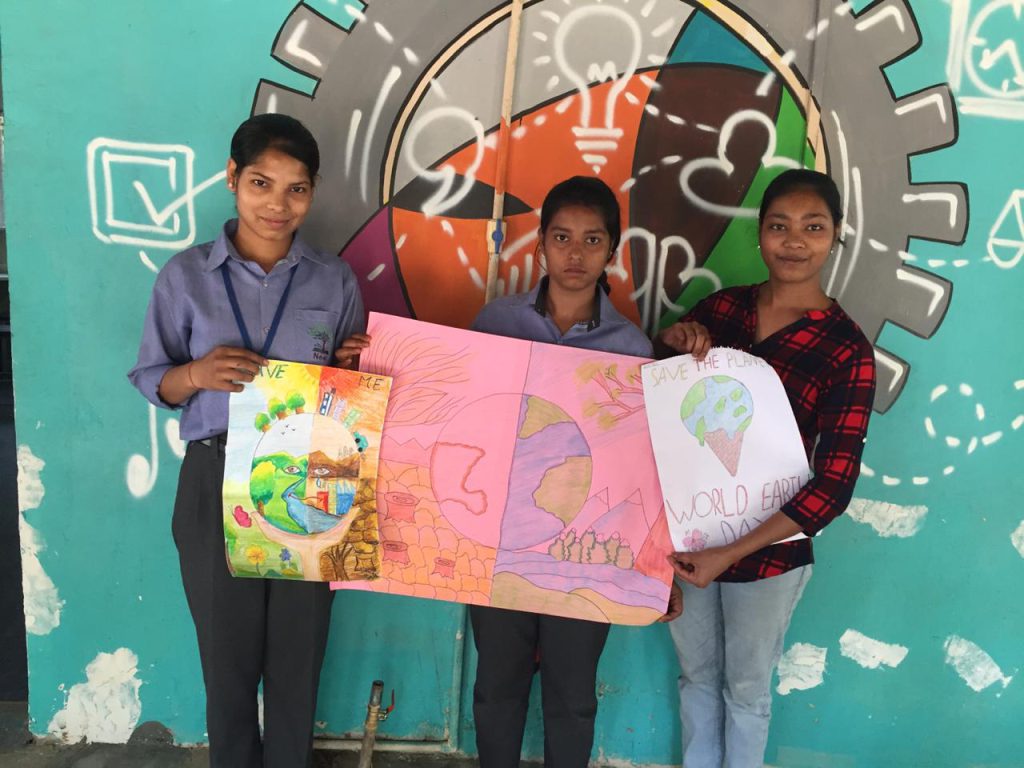 Inter-house poster making competition